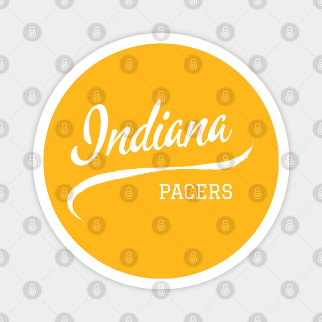 Pacers Retro Magnet by CityTeeDesigns